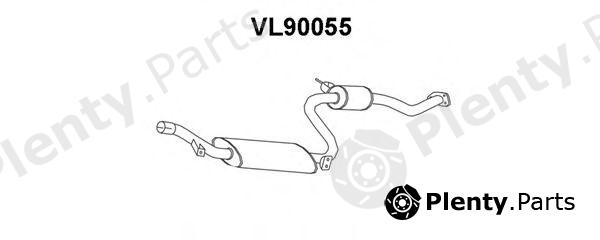  VENEPORTE part VL90055 Front Silencer