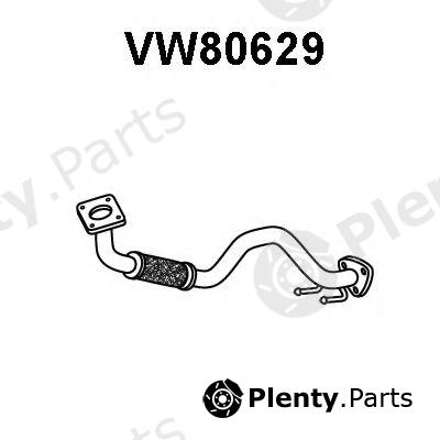  VENEPORTE part VW80629 Exhaust Pipe