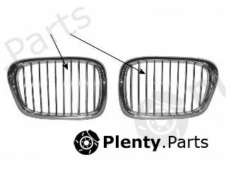  VAN WEZEL part 0637514 Radiator Grille