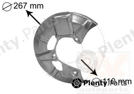  VAN WEZEL part 5830372 Splash Panel, brake disc