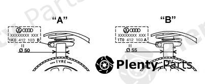  MONROE part E7057 Shock Absorber