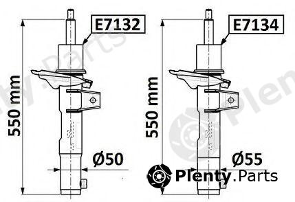  MONROE part E7134 Shock Absorber