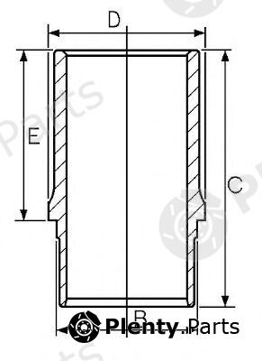  GOETZE part 14-610020-00 (1461002000) Cylinder Sleeve