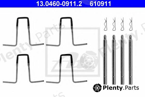  ATE part 13.0460-0911.2 (13046009112) Accessory Kit, disc brake pads