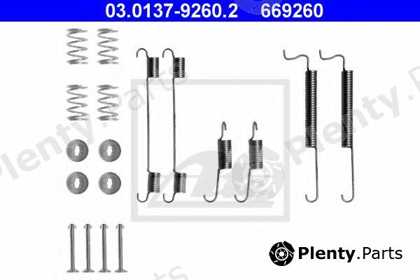  ATE part 03.0137-9260.2 (03013792602) Accessory Kit, brake shoes