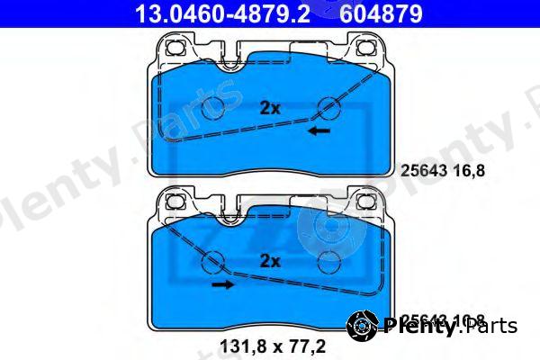  ATE part 13046048792 Brake Pad Set, disc brake