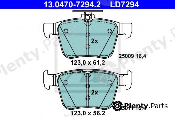  ATE part 13.0470-7294.2 (13047072942) Brake Pad Set, disc brake