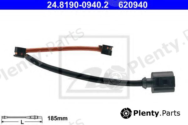  ATE part 24.8190-0940.2 (24819009402) Warning Contact, brake pad wear