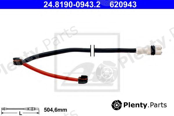  ATE part 24819009432 Warning Contact, brake pad wear