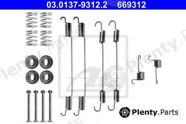  ATE part 03.0137-9312.2 (03013793122) Accessory Kit, brake shoes