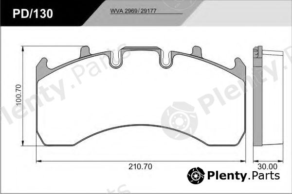  FRAS-LE part 29169 Brake Pad Set, disc brake