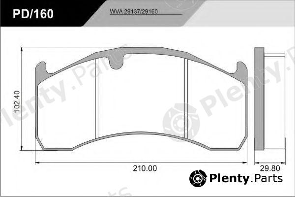  FRAS-LE part 29137 Brake Pad Set, disc brake