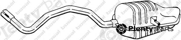  BOSAL part 279-431 (279431) End Silencer