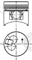  KOLBENSCHMIDT part 40058600 Piston