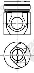  KOLBENSCHMIDT part 40308600 Piston