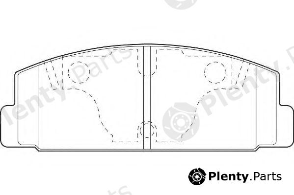  WAGNER part WBP20328A Brake Pad Set, disc brake