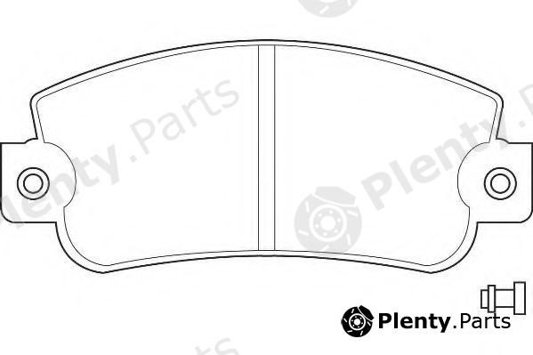  WAGNER part WBP20950A Brake Pad Set, disc brake