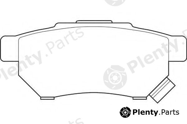  WAGNER part WBP21312A Brake Pad Set, disc brake