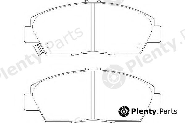  WAGNER part WBP21497A Brake Pad Set, disc brake