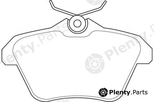  WAGNER part WBP21605A Brake Pad Set, disc brake