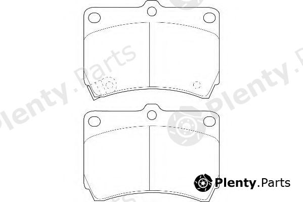  WAGNER part WBP21654A Brake Pad Set, disc brake