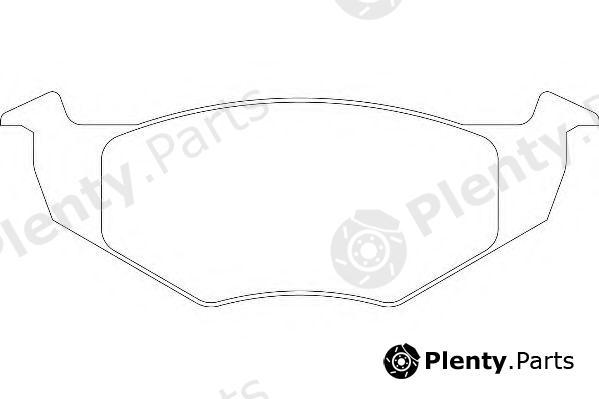  WAGNER part WBP21866D Brake Pad Set, disc brake