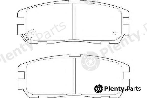  WAGNER part WBP21875A Brake Pad Set, disc brake