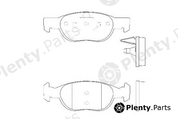  WAGNER part WBP21930A Brake Pad Set, disc brake