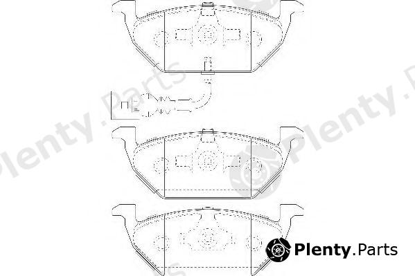  WAGNER part WBP23130C Brake Pad Set, disc brake