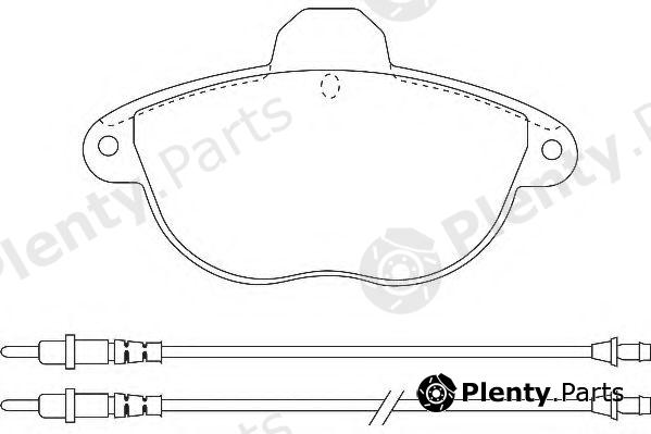  WAGNER part WBP23146A Brake Pad Set, disc brake