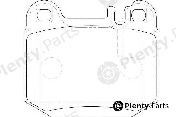  WAGNER part WBP23157A Brake Pad Set, disc brake