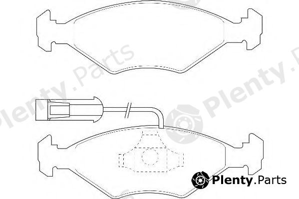  WAGNER part WBP23218A Brake Pad Set, disc brake
