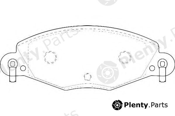  WAGNER part WBP23273A Brake Pad Set, disc brake