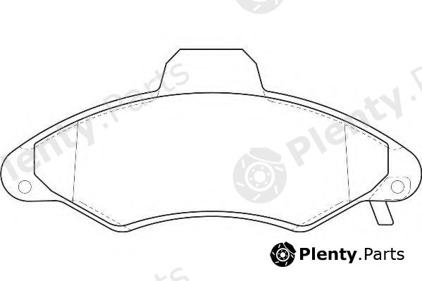  WAGNER part WBP23300A Brake Pad Set, disc brake