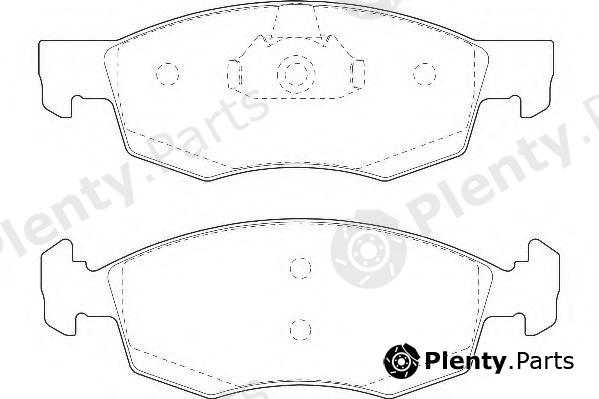  WAGNER part WBP23552A Brake Pad Set, disc brake