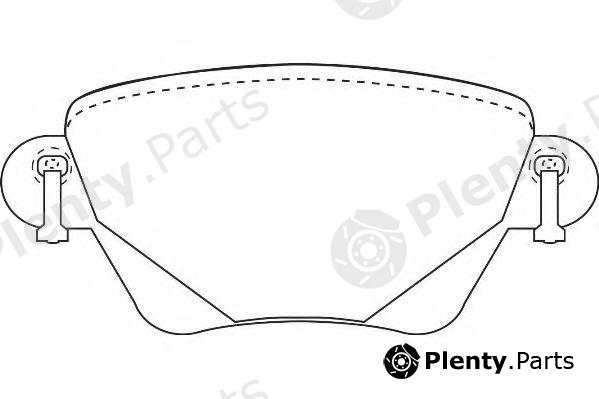  WAGNER part WBP23557A Brake Pad Set, disc brake