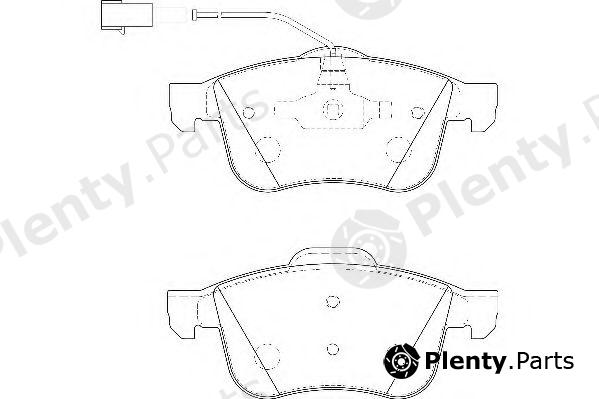  WAGNER part WBP24339A Brake Pad Set, disc brake