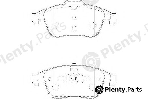  WAGNER part WBP24870A Brake Pad Set, disc brake