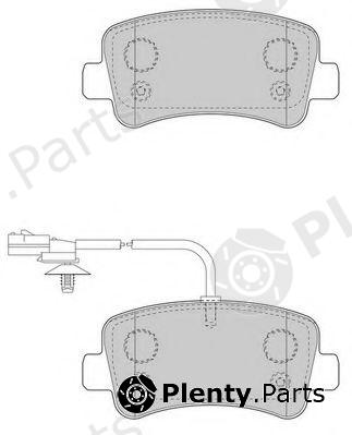  WAGNER part WBP25112A Brake Pad Set, disc brake