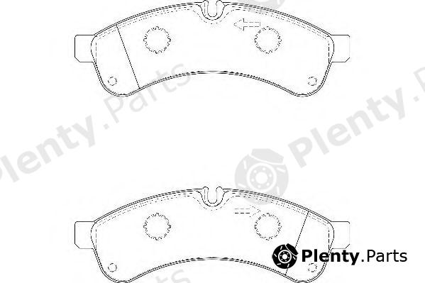  WAGNER part WBP29231A Brake Pad Set, disc brake