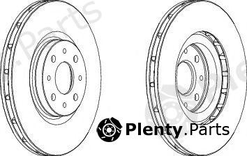  WAGNER part WGR1122-1 (WGR11221) Brake Disc