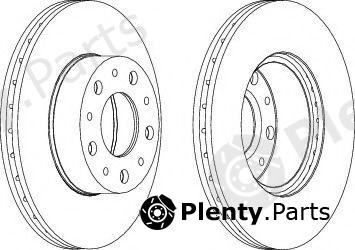  WAGNER part WGR1170-1 (WGR11701) Brake Disc