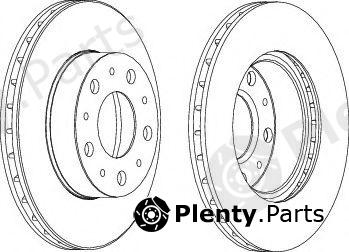  WAGNER part WGR1171-1 (WGR11711) Brake Disc