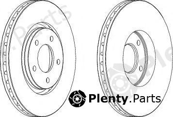  WAGNER part WGR1372-1 (WGR13721) Brake Disc