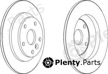  WAGNER part WGR1616-1 (WGR16161) Brake Disc