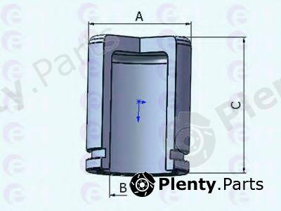  ERT part 150933-C (150933C) Piston, brake caliper