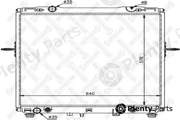  STELLOX part 10-26496-SX (1026496SX) Radiator, engine cooling