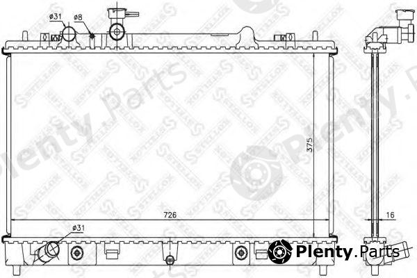 STELLOX part 10-26703-SX (1026703SX) Radiator, engine cooling