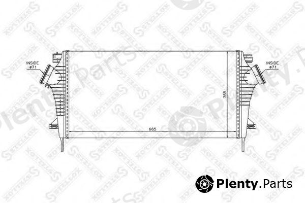  STELLOX part 10-40209-SX (1040209SX) Intercooler, charger