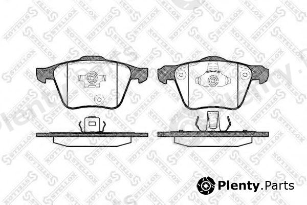  STELLOX part 1054000L-SX (1054000LSX) Brake Pad Set, disc brake